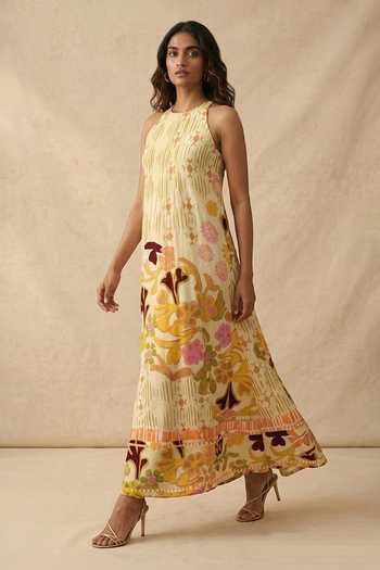 Vedika M Sundown Incut Long Dress 