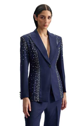 Cilvr Stud Armour Tailored Blazer Set 