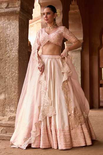 Sheetal Batra Sahabat Raw Silk Lehenga Set 