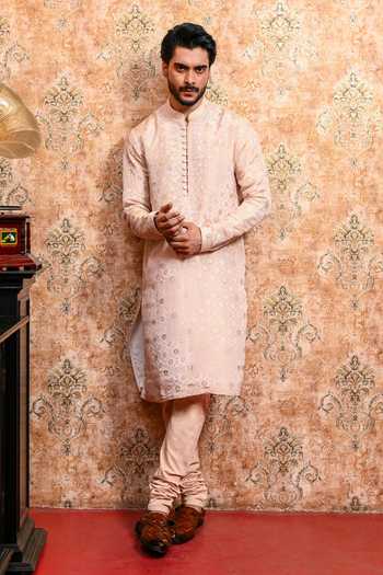 Yajy By Aditya Jain Madhurima Printed Kurta Set 