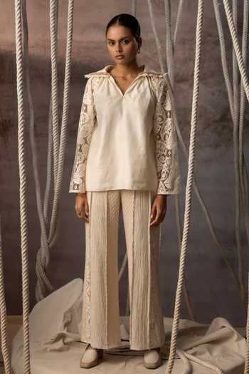 Kritika Murarka Sleeve Embellished Top 