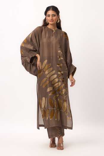 Ruchi Marodia Watercolor Print Kurta & Pant Set 