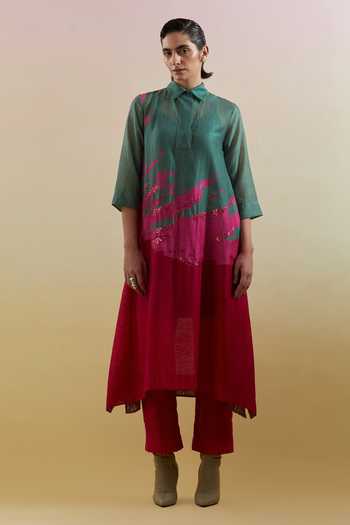 Clos Gliss Printed Kurta & Pant Set 