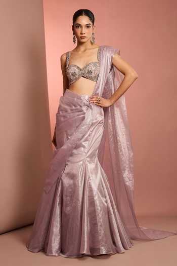 Neha Khullar Fishtail Lehenga With Dupatta 