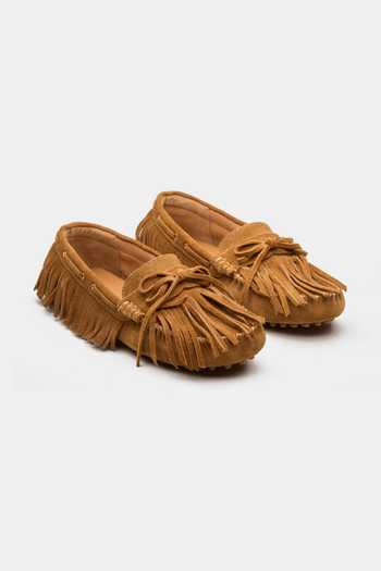 Oroh Cyra Fringed Moccasin Loafers 
