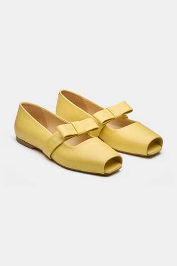 Oroh Maidstone Peep-Toe Flat Ballerinas 