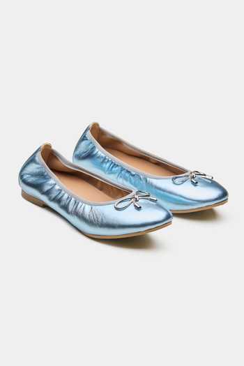 Oroh Harrogate Metal Bow Trim Ballerinas 