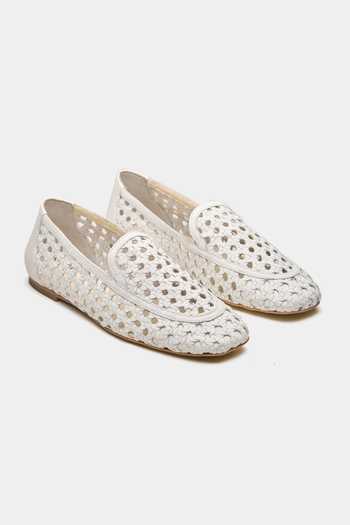 Oroh Seren Hand Woven Flat Ballerinas 