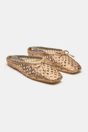 Oroh Elaria Hand Woven Ballerina Mules 