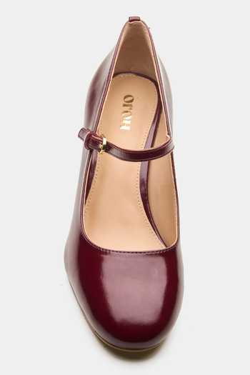 Oroh Ariel Patent Genuine Leather Wedges 