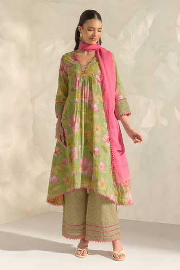 Dohr India Ranya Printed Kurta Set