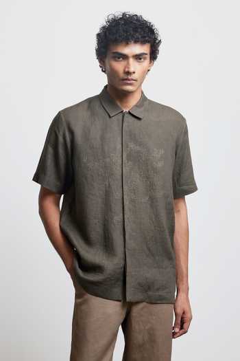 Countrymade Camouflage Embroidered Shirt