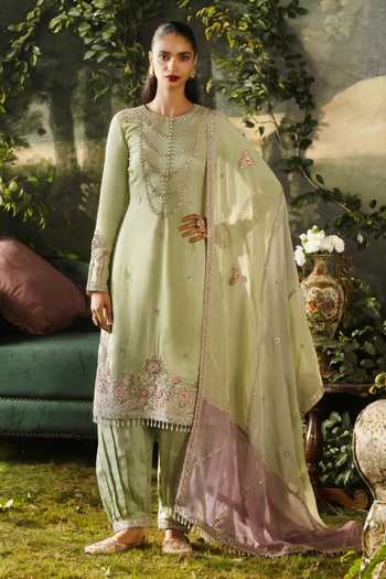 Lashkaraa Embroidered Kurta Salwar Set 