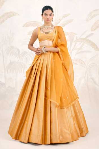 Shyam Narayan Prasad Zardozi Embroidered Lehenga Set 