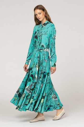 Inoa Perorian Rapa Flora Print Dress 