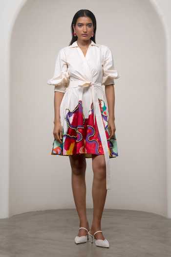 Advait Alya Tie-Up Dress 