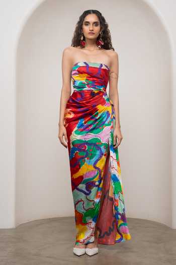 Advait Alya Printed Maxi Dress 