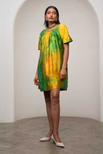 Advait Lira Short Colorblock Dress 