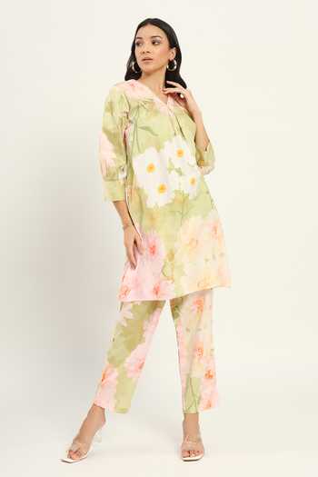 Ruhr India Printed Kurta & Pant Set 