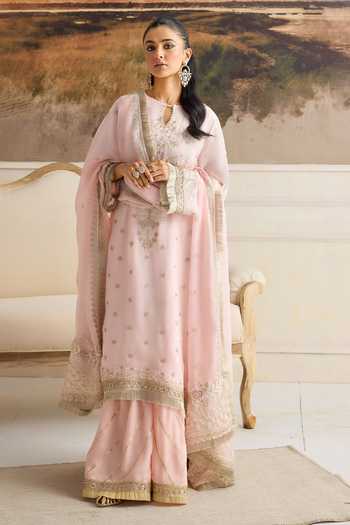 RINESSA Amara Embellished Kurta Gharara Set 