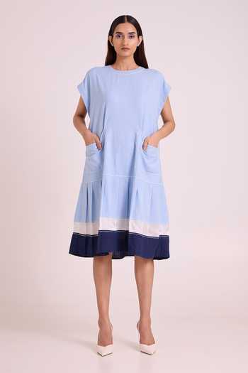 MADDER MUCH Sky Mitzi Volume Dress 