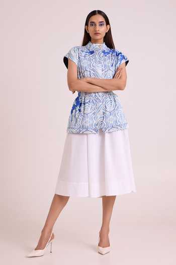 MADDER MUCH Sarabi Peace Rock Jacket With Chalk Dress 