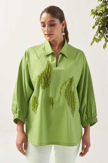 Savaaya The Verdant Handwork Shirt 