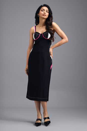 Deepika Arora Asymmetric Midi Dress 