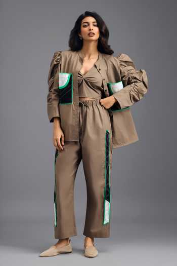 Deepika Arora Cotton Shirt & Pant Set 
