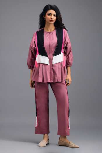 Deepika Arora Cotton Shirt & Pant Set 