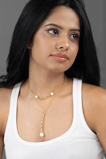 Joules by Radhika Zorya Pearl Necklace 