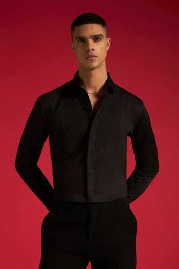 Philocaly Nova Smocked Yoke Shirt 