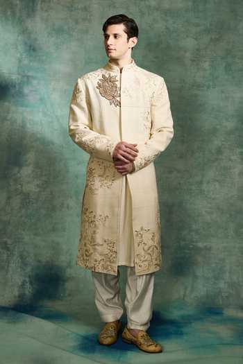 Varun Bahl Regal Embroidered Sherwani Set 