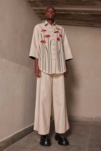 Shahin Mannan Cotton Linen Pant 