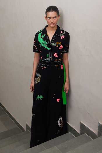 Shahin Mannan Funky Panther Jumpsuit 