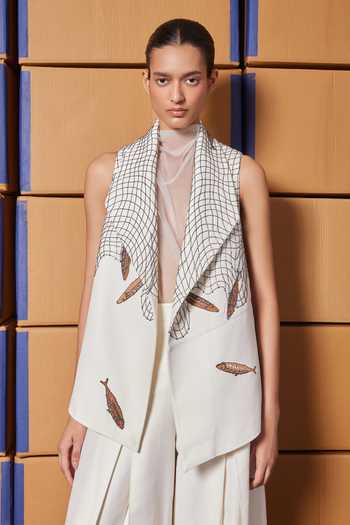 Shahin Mannan Fish In The Net Jacket 