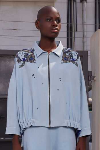 Shahin Mannan Big Fish Oversized Shacket 