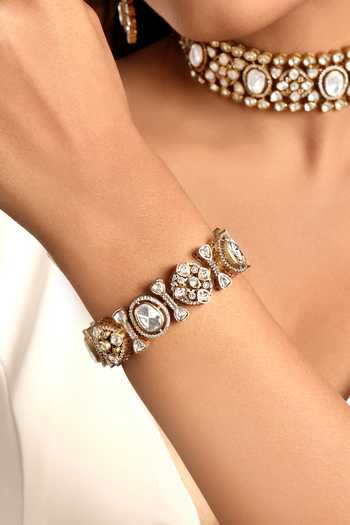 HRISHA Kundan Polki Bracelet 