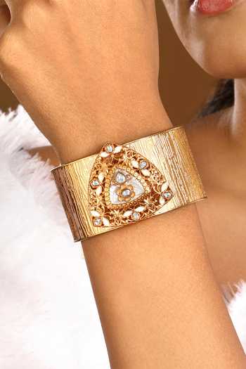 HRISHA Kundan Polki Bracelet 