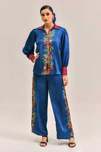 Bhanuni By Jyoti Mirage Print Pant 