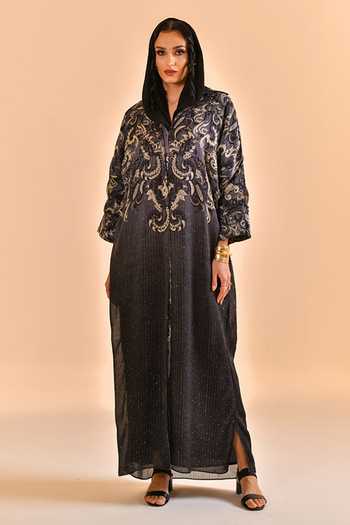 Bhanuni By Jyoti Midnight Print Shirt Dress 