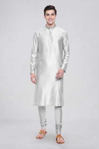 Mayank Modi - Men Hand embroidered kurta set