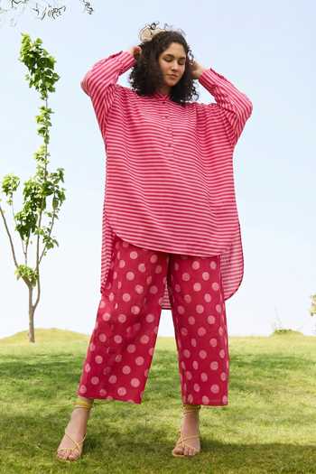 Raas Life Salvia Linen Cotton Tunic & Pant Set 