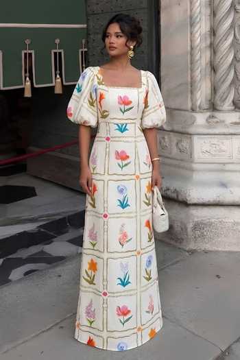 Poppi Floral Print Maxi Dress 