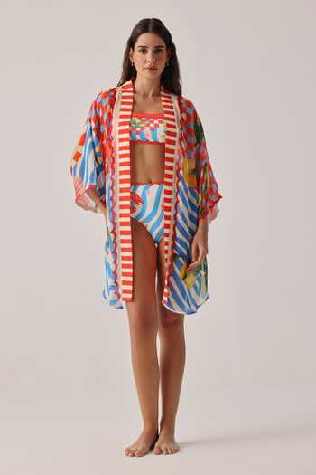 NOIB Sia Summer Zest Kimono Coverup 