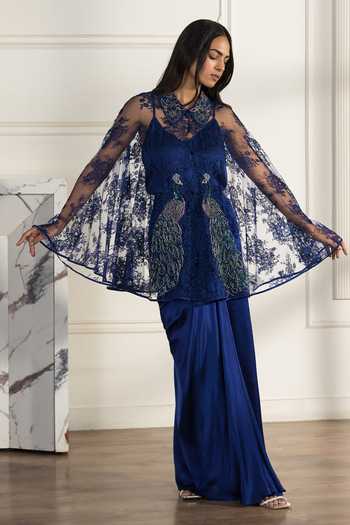 DAREISS Coronelle Hand Embroidered Cape Set 
