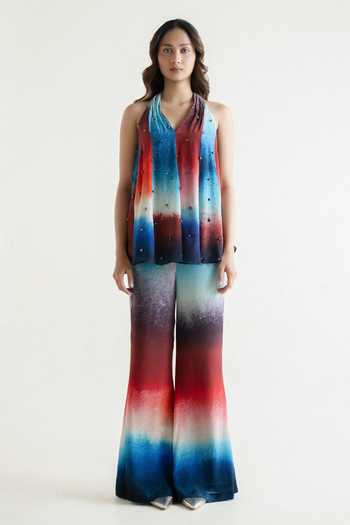 Forty Four Ombre Gradient Top Pant Set 