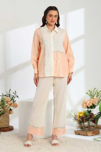 DAREISS Florea Hand Embroidered Shirt & Pant Set 