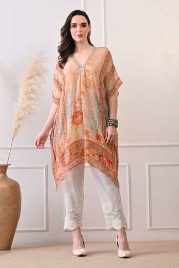 Peenacolada Floral Print Kaftan 