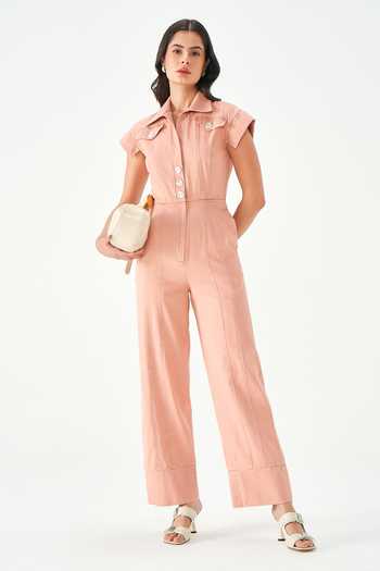 NOTEBOOK Flora Denim Jumpsuit 